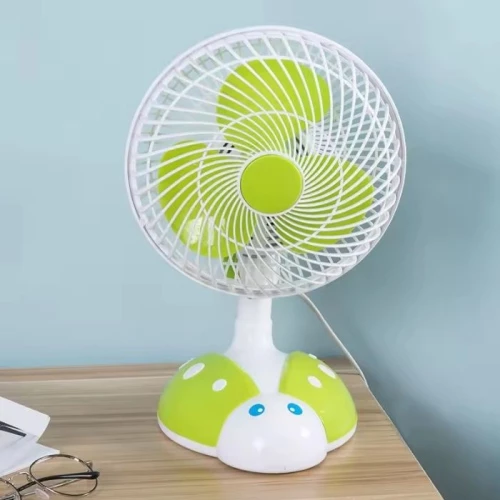 Επιτραπέζιος Ανεμιστήρας 25W Πράσινος με Σχέδιο Πασχαλίτσα - Aerbes AB-J277