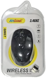Andowl Ασύρματο Ποντίκι 2.4GHz QM67