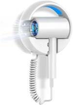 Andowl Επιτοίχιο Πιστολάκι Μαλλιών 2200W Q-F002 Λευκό
