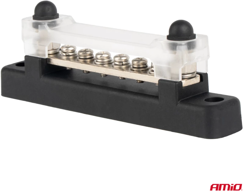 ΜΠΑΡΑ ΚΑΛΩΔΙΩΝ / ΤΕΡΜΑΤΙΚΟ 6 ΘΕΣΕΩΝ M6 max 48V  AMIO - 1 Τεμ.