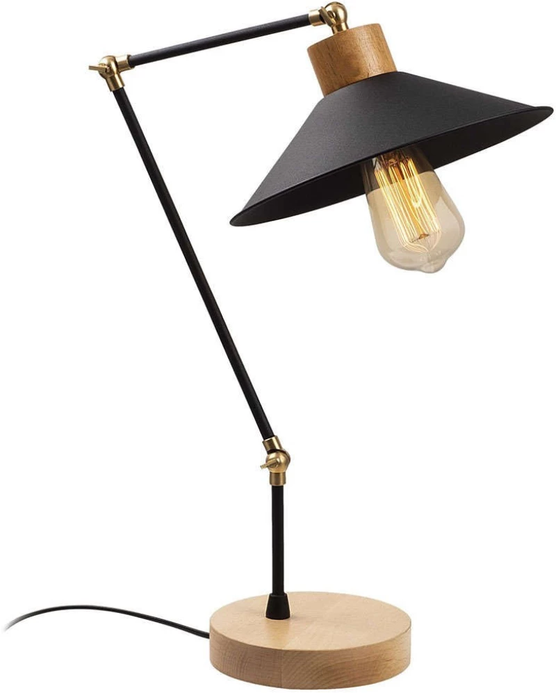 Φωτιστικό Επιτραπέζιο Manavgat 525NOR2120 Φ24x52cm E27 40W Multi-Black Opviq