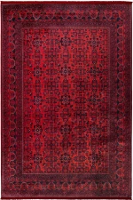 Χαλί Nomadian 036 MVH Bordo-Black Βιοκαρπέτ 180X280cm