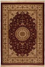 Χαλί Isfahan 2438A Red-Cream Βιοκαρπέτ 200X250cm