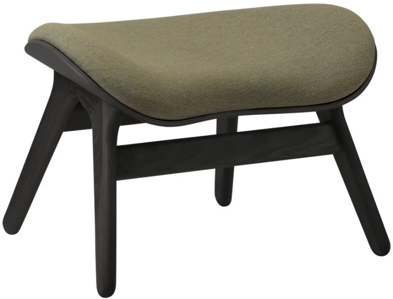 Σκαμπό ACP Ottoman  5105C703-12 63x50x43cm Black Oak Morning Meadows Polyester,Ύφασμ,Ξύλο