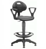 Σκαμπό Nor/SB 01-00-1769 43x57x98,5/111,5cm Black