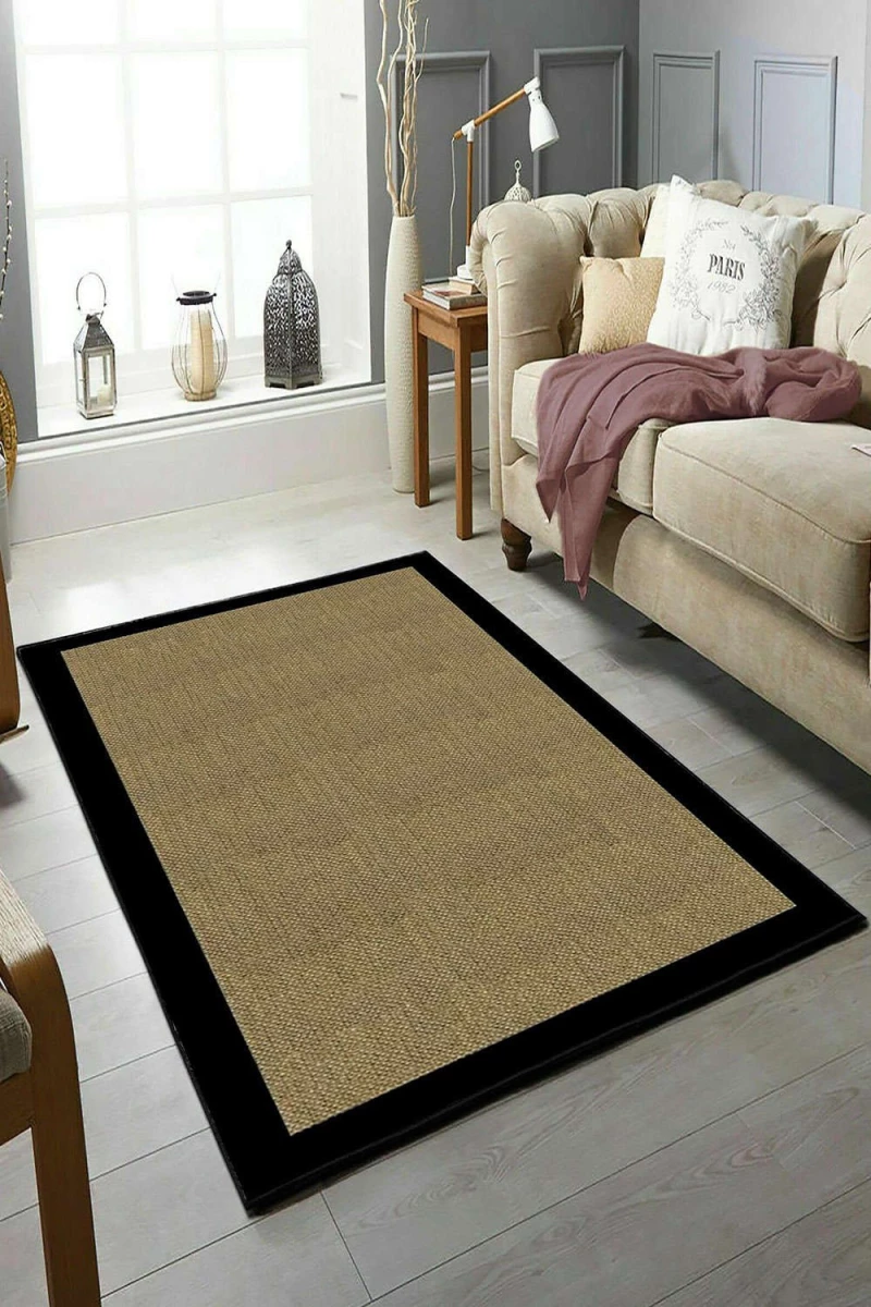 Χαλί W1054 213HFT1494 Natural-Black Conceptum Hypnose 100X150cm