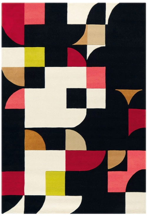 Χαλί Spirit 3105 Multi-Black Kayoom 170X240cm