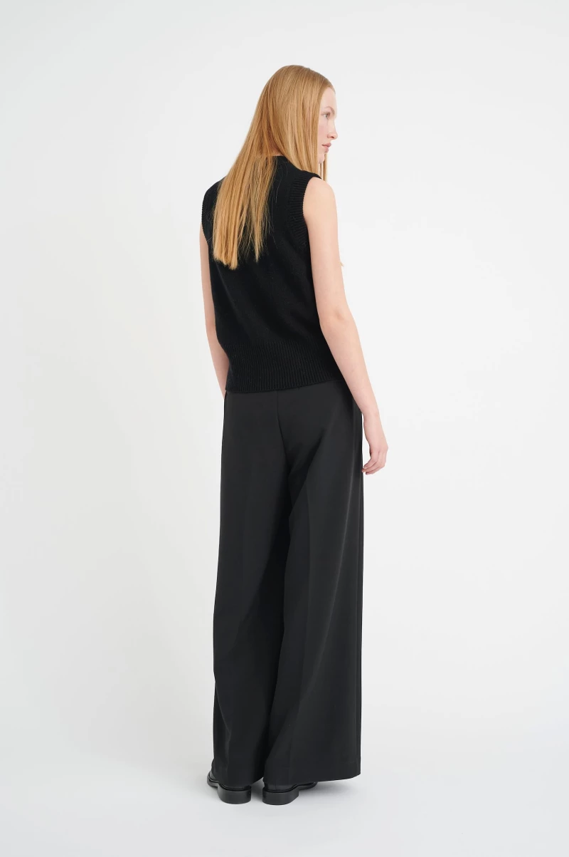 Μαύρη σατέν παντελόνα Zilky Inwear - Μαύρο