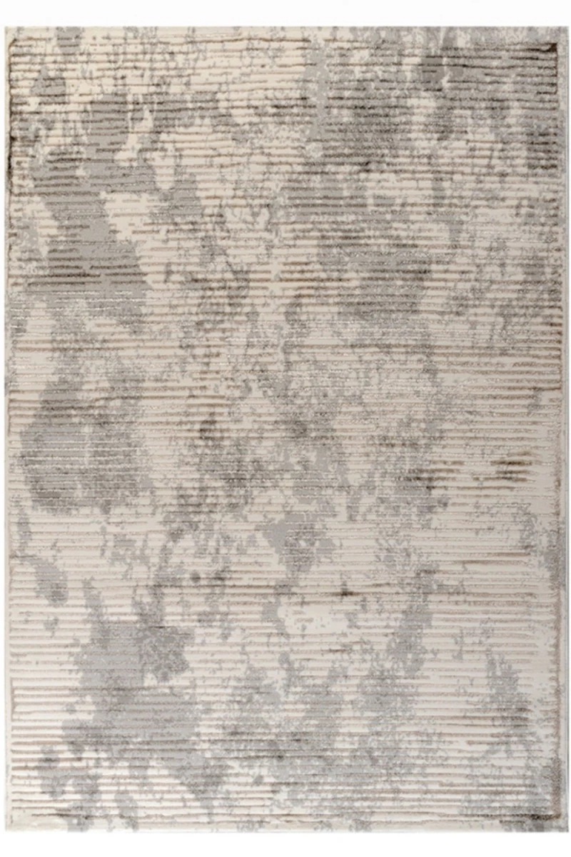 Χαλί Mendez 75001-106 Cream-Grey Merinos 133X190cm