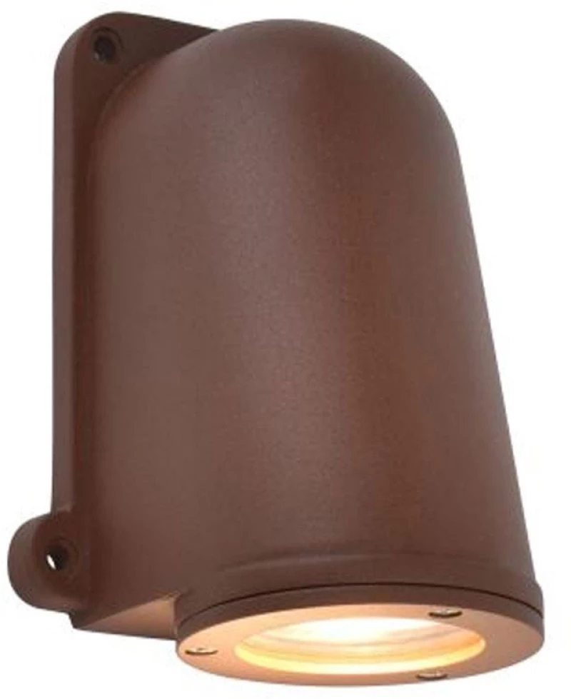 Φωτιστικό Τοίχου Ancor 5115001445 GU10 11,7x14,6cm Matt Brown Lutec