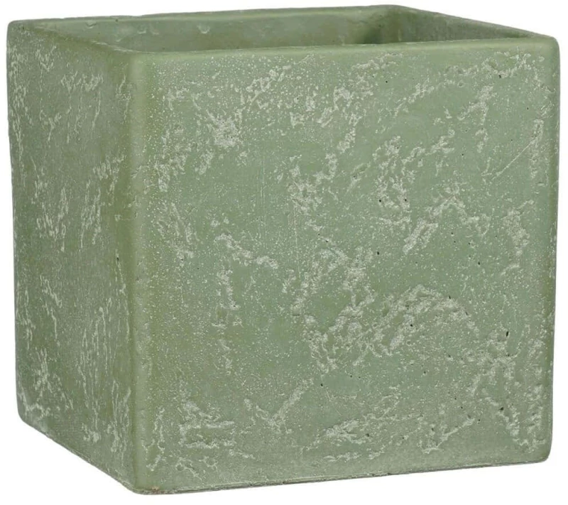 Κασπώ Jimmy 7680-8 17x17x16,5cm Light Green Supergreens Τσιμέντο