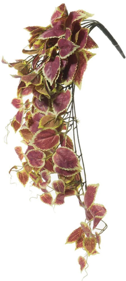 Τεχνητός Κρεμαστός Κολλεός Forskohlii 6471-7 70cm Purple Supergreens Ύφασμα,Πλαστικό