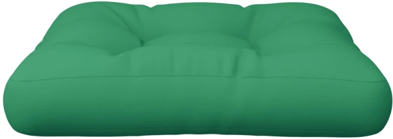 vidaXL Μαξιλάρι Παλέτας Πράσινο 58 x 58 x 10 εκ. από Ύφασμα