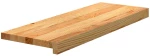 vidaXL Πατάκια Σκάλας 4 τεμ. Ανοιχτό Καφέ 70x25x2 cm Ξύλο Δρυός