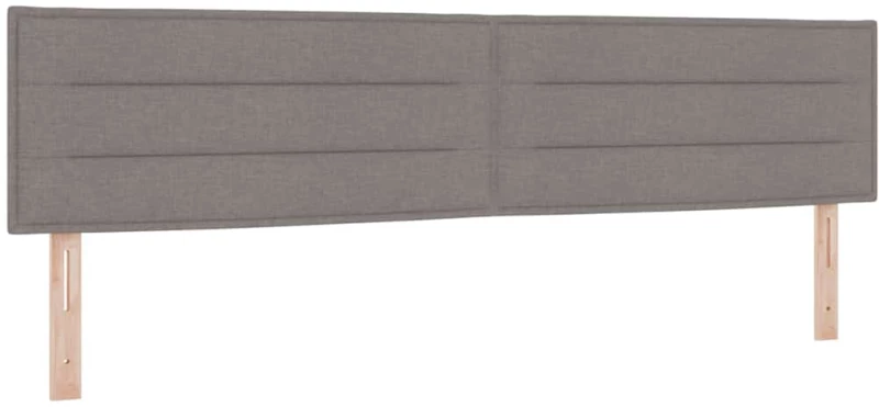 Κρεβάτι Box Spring με Στρώμα vidaXL - Ταμπά 200x200 εκ. Υφασμάτινο