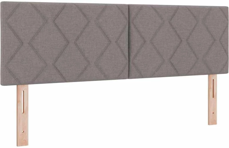 vidaXL Κρεβάτι Box Spring με Στρώμα – Ταουπέ, 140 x 200 εκ, Υφάσματος