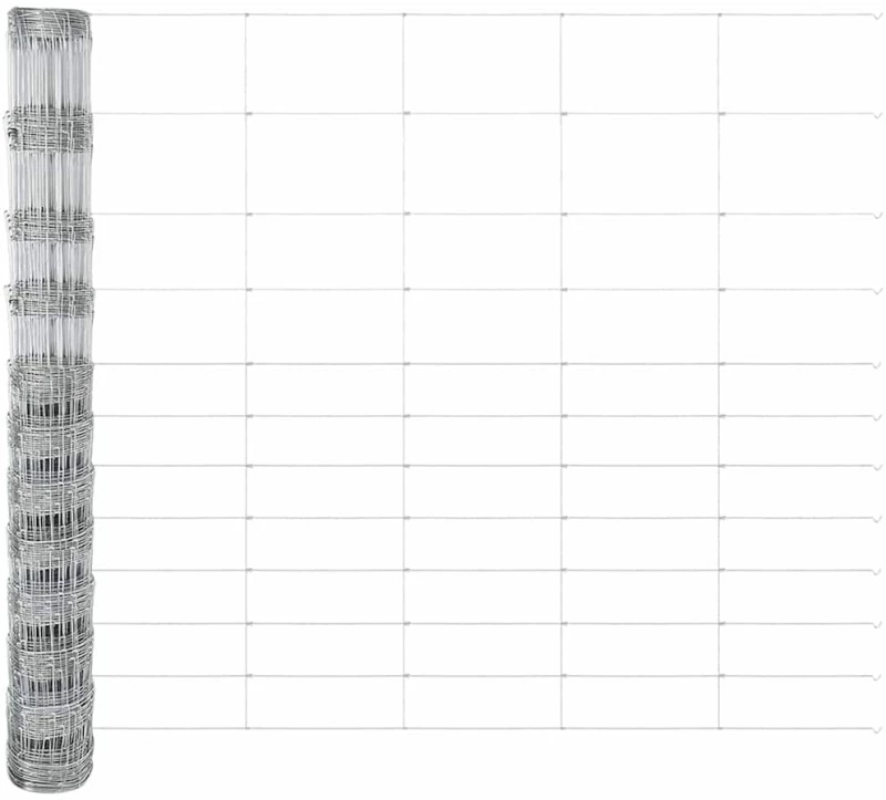 vidaXL Φράχτες 1.4x50μ Γαλβανισμένο Ατσάλι