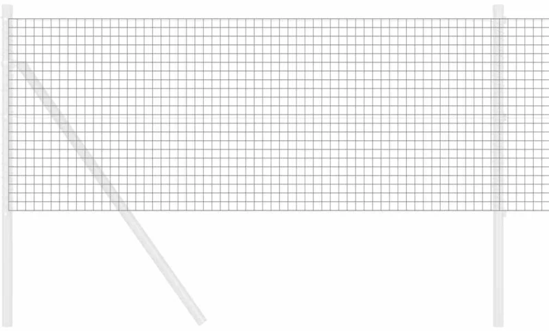 vidaXL Γκρι Συρματόπλεγμα 0.8x100 m από Ατσάλι