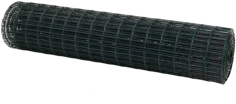 vidaXL Euro Φράχτης Πράσινος 1x10 μ Σίδερο