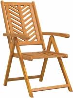vidaXL Σετ Μπιστρό Κήπου 3 pcs Καφέ Μασίφ ξύλο ακακίας