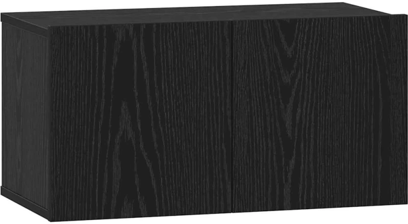 vidaXL Σετ επίπλου τηλεόρασης 4 pcs Μαύρη Δρυς 30.5 x 30 x 60 εκ.