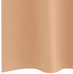 vidaXL Κουρτίνες 2 pcs Ανοιχτό καφέ 140 x 140 cm Πολυεστέρας