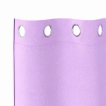 vidaXL Κουρτίνες με κουρτίνες 2 pcs Μοβ 140 x 140 cm Πολυεστέρας
