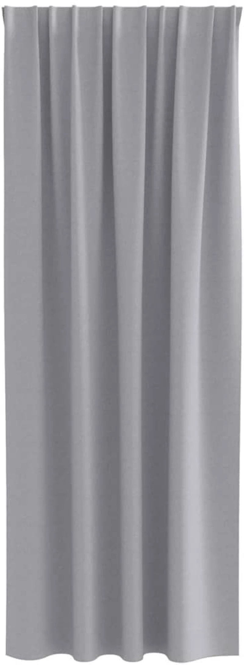 vidaXL Κουρτίνες 2 pcs Ανοιχτό γκρι 260 x 140 εκ. Πολυεστέρας