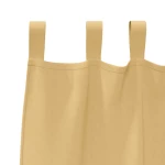 vidaXL Κουρτίνες με κουρτίνες 2 pcs Μπεζ 260 x 140 εκ. Πολυεστέρας