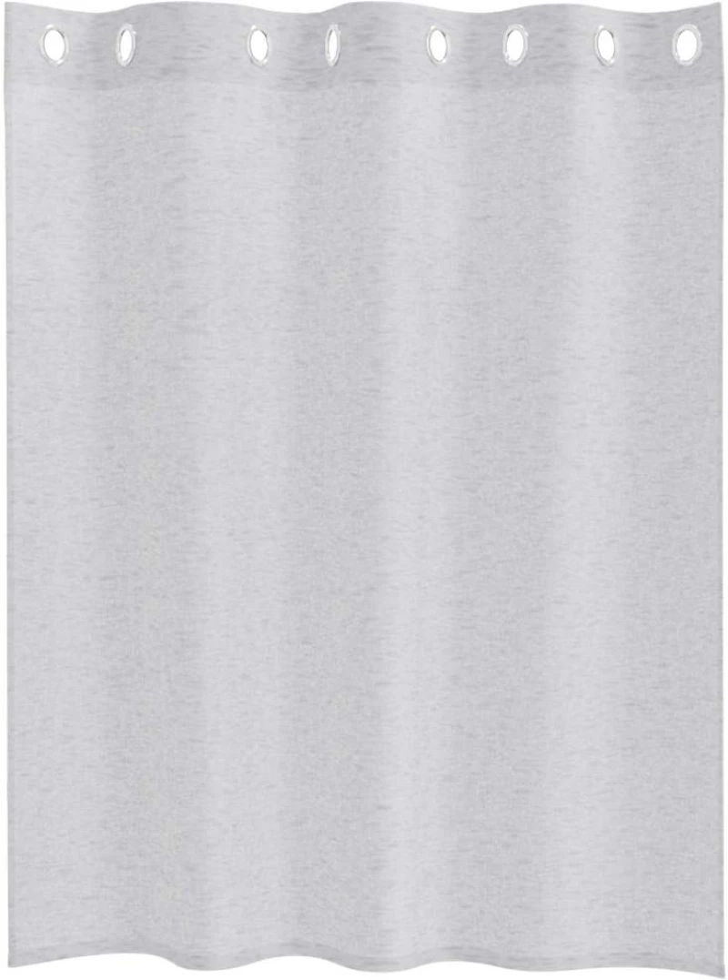 vidaXL Κουρτίνες 2 pcs Ανοιχτό γκρι 140 x 140 εκ. Πολυεστέρας