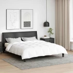 vidaXL Κουβέρτες & Πάπλωμα Λευκό 260 x 220 εκ. Πούπουλο