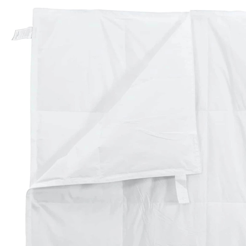 vidaXL Κουβέρτες & Πάπλωμα Λευκό 260 x 220 εκ. Πούπουλο