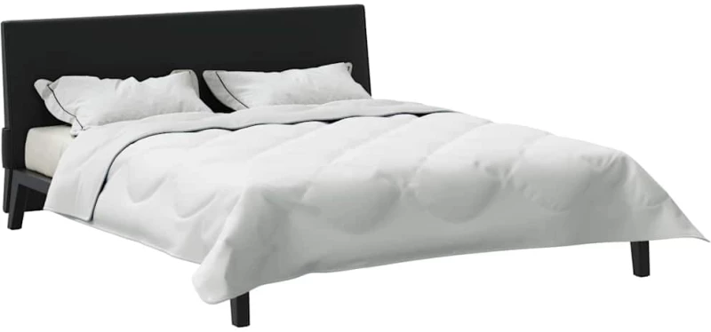 vidaXL Κουβέρτες & Κουβέρτες Λευκό 240 x 220 εκ. Μικροΐνες
