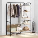 vidaXL Ράφι Ρούχων με Ράφια Sonoma Oak 120x44x160 εκ. Επεξεργασμένο Ξύλο
