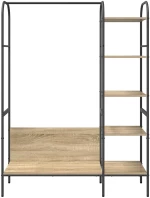 vidaXL Ράφι Ρούχων με Ράφια Sonoma Oak 120x44x160 εκ. Επεξεργασμένο Ξύλο