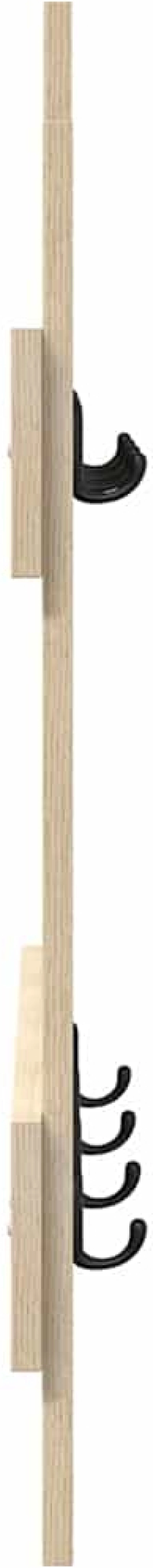 vidaXL Τοίχου Κρεμάστρα Sonoma Oak 60 x 3 x 82 εκ Επεξεργασμένο ξύλο