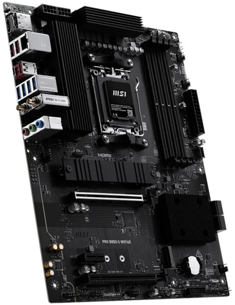 Μητρική Κάρτα MSI PRO B850-S WIFI6E Intel Wi-Fi 6 AMD AM5 AMD B850