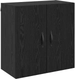 vidaXL Ντουλάπα Τοίχου Μαύρη δρυς 60 x 31 x 60 εκ. Επεξεργασμένο ξύλο