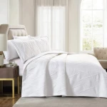 Κουβερλί lily white + μαξιλαροθήκες 50x70/2τμχ 250x240cm Liolios Home 2652