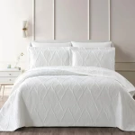 Κουβερλί lily white + μαξιλαροθήκες 50x70/2τμχ 250x240cm Liolios Home 2652