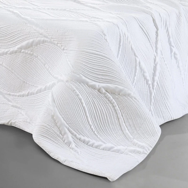 Κουβερλί lily white + μαξιλαροθήκες 50x70/2τμχ 250x240cm Liolios Home 2652