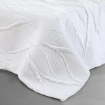Κουβερλί lily white + μαξιλαροθήκες 50x70/2τμχ 250x240cm Liolios Home 2652
