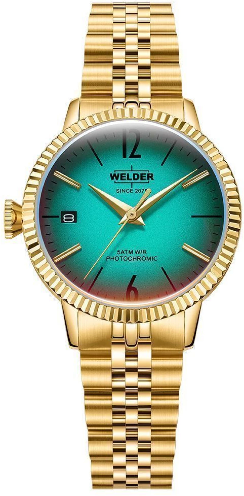Womens WELDER Wristwatch  in gold color WRC753