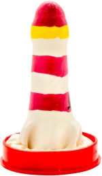 CONDOMERIE - HANDPAINTED NOVELTY CONDOMS LIGHTHOUSE
