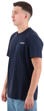 Ανδρικό T-shirt Calvin Klein - Μπλέ με κοντό μανίκι - Βαμβακερό