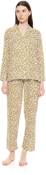 Γυναικεία Πυτζάμα Pink Label - Σεμιζιέ - Floral Print - Cotton - Regular Fit