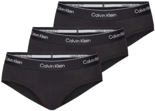 Ανδρικά SLIP Calvin Klein - Μαύρο - Fashion Λάστιχο - 3 pack