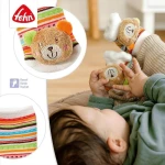 Καλτσοκουδουνίστρες Αρκουδάκι Teddy- Fehn (091519)