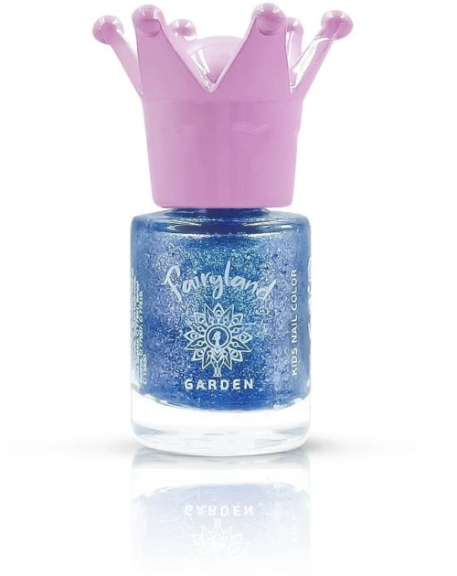 Garden Fairyland Nail Polish Glitter Blue Betty 1 7.5ml