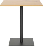 Τραπέζι Nerobian pakoworld mdf σε sonoma απόχρωση 70x70x75εκ